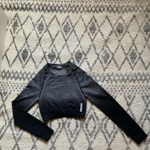 GymShark long sleeve crop top